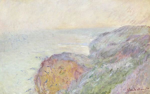 Cliffs near Dieppe, 1897. Creator: Monet, Claude (1840-1926)