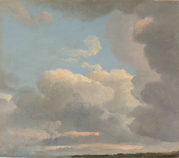 Cloud Study (Early Evening), ca. 1786-1806. Creator: Simon Alexandre Clement Denis