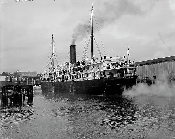 Clyde steamer Araphoe [sic], Charleston, S.C. between 1900 and 1910. Creator: Unknown