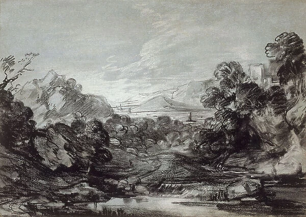 Coastal View, 1786 / 88. Creator: Thomas Gainsborough