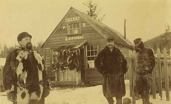 Col Ripinski & PO at Chilkat []  / , 1894 and 1895. Creator: Alfred Lee Broadbent. Col Ripinski & PO at Chilkat []  / , 1894 and 1895. Creator: Alfred Lee Broadbent