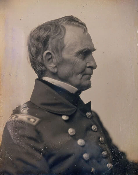 Commodore Charles Morris, ca. 1850. Creators: Josiah Johnson Hawes