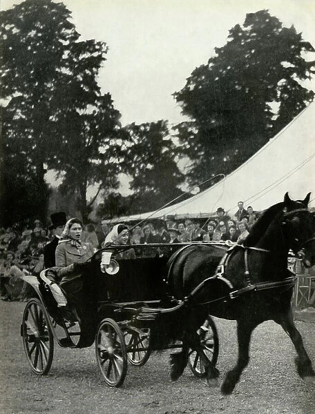 Competing at Windsor Horse Show - May, 1945, 1947. Creator: Unknown