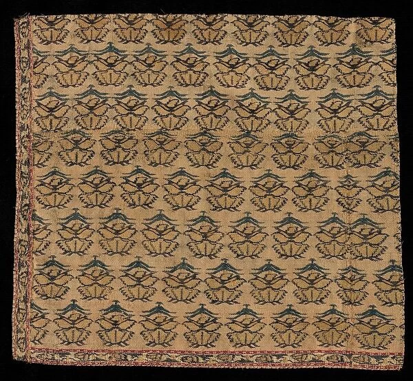 Corner Fragment of a Shawl, late 1700s. Creator: Unknown