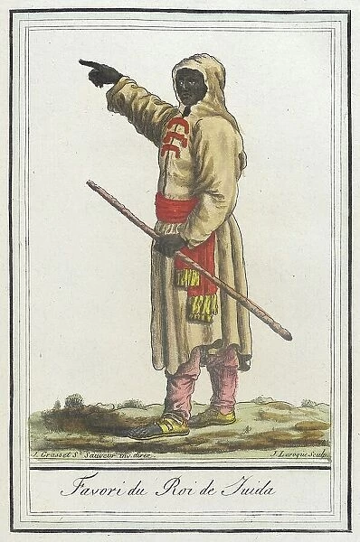 Costumes de Différents Pays, Favori du Roi de Guida, c1797. Creator: Jacques Grasset de Saint-Sauveur