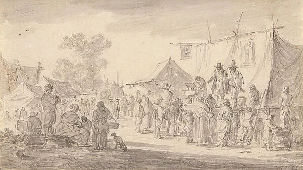Country Fair, 1653. Creator: Jan van Goyen