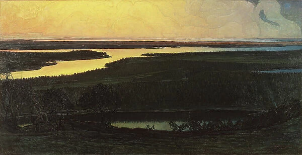 Our Country. Motif from Dalsland, 1902. Creator: Otto Hesselbom
