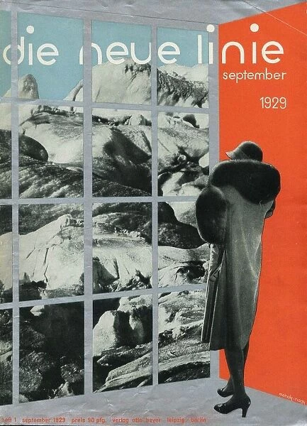 Cover of the magazine 'die neue linie', September 1929, 1929