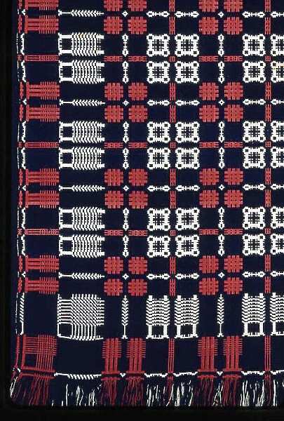 Coverlet, United States, 1825 / 30. Creator: Unknown