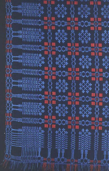 Coverlet, United States, 1830 / 40. Creator: Unknown