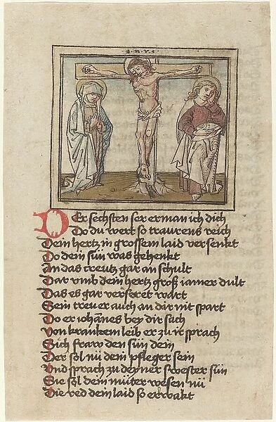 The Crucifixion, 1470s. Creator: Unknown
