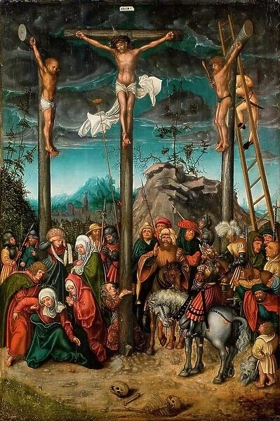 The Crucifixion, 1506-1520. Creator: Lucas Cranach the Elder