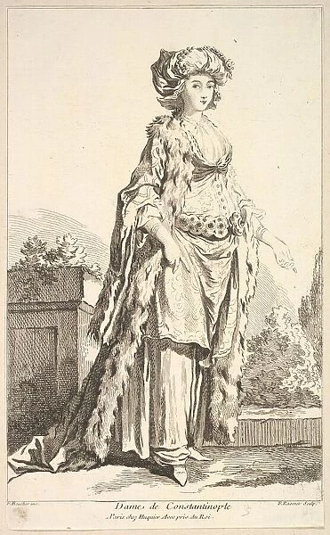 Dame de Constantinople, from Recueil de diverses fig. res etrangeres Inventé