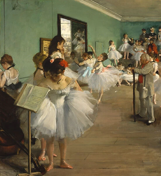 The Dance Class, 1874. Creator: Edgar Degas