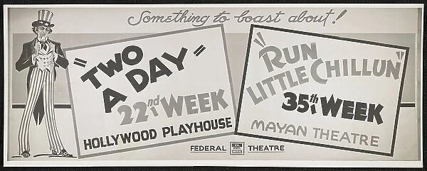 Two A Day, Los Angeles, 1938. Creator: Unknown