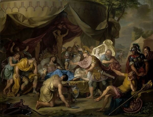 The Death of Epaminondas, 1726. Creator: Isaac Walraven