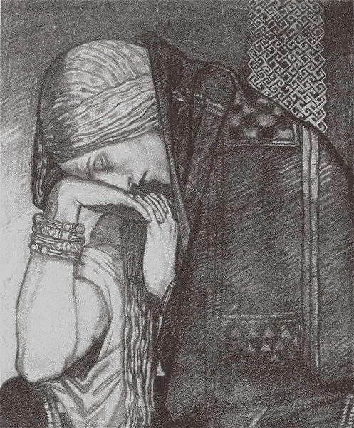 Deirdre of the Sorrows (From: Voices from the Hills). Artist: Duncan, John (1866-1945)