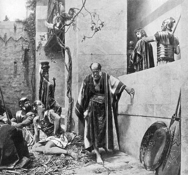 The Denial of Saint Peter, 1926. Artist: Ferdinand Graf von Harrach