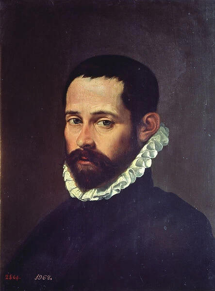Diego Hurtado de Mendoza (1503-1575), Spanish writer and politician, anonymous oil painting 1560