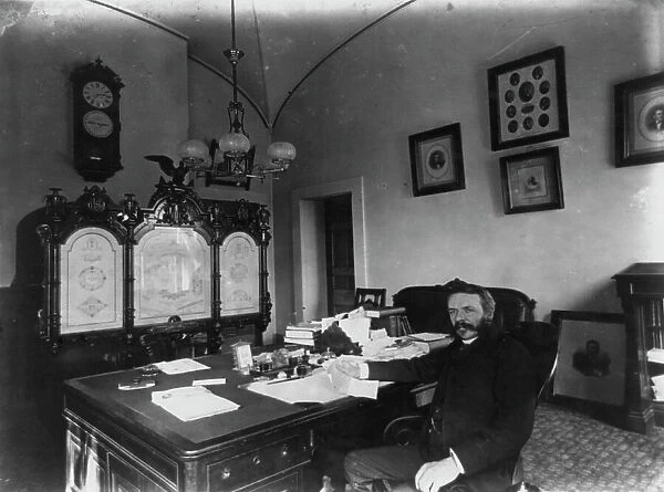 Don M. Dickson - Postmaster General, 1887-1889, c1889. Creator: Frances Benjamin Johnston