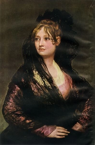 Dona Isabel Cobos De Porcel, c1805, (1946). Creator: Francisco Goya