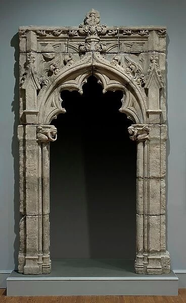 Doorway with Arms of the Counts of Chazay, between c.1450 and c.1500. Creator: Unknown