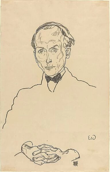 Dr. Ernst Wagner, 1918. Creator: Egon Schiele