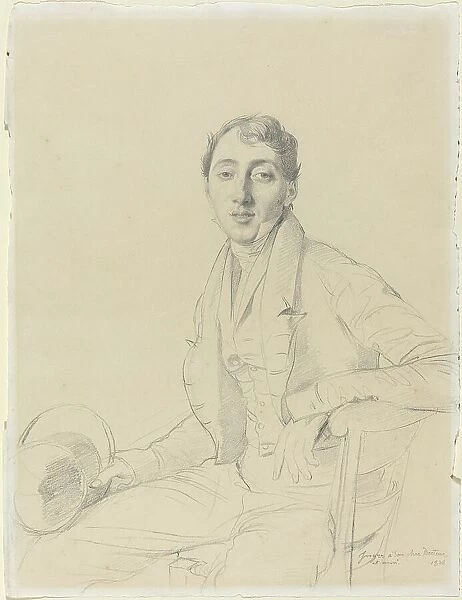 Dr. Louis Martinet, 1826. Creator: Jean-Auguste-Dominique Ingres