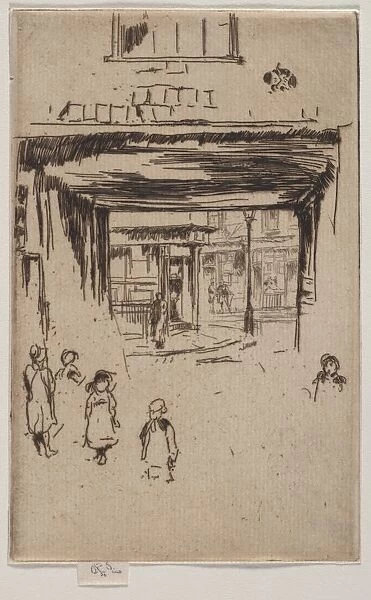 Drury Lane. Creator: James McNeill Whistler (American, 1834-1903)