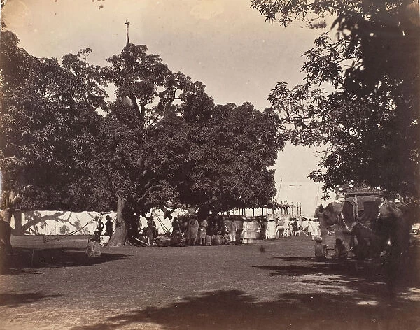 Durbar Held at Governor Generals Camp, 1859. Creator: Unknown