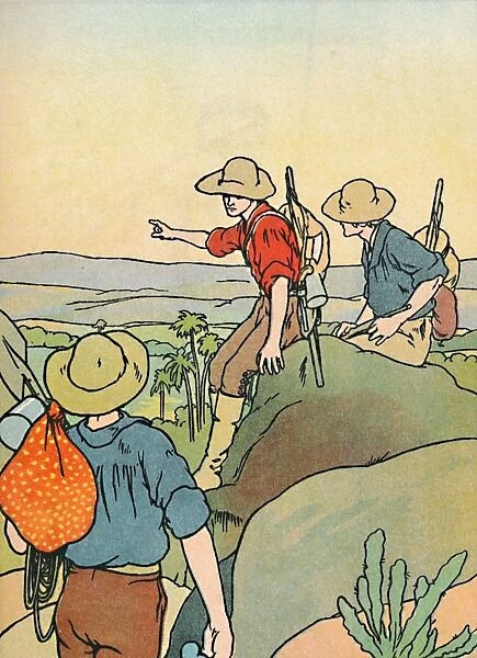 Early Settlers in Australia, 1912. Artist: Charles Robinson