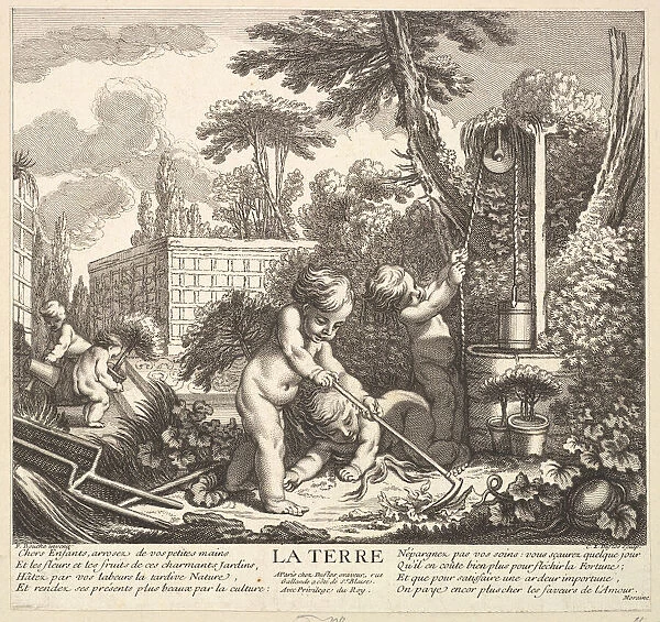 Earth, 18th century. Creator: Claude Augustin Duflos le Jeune