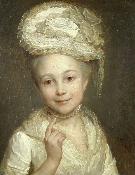 Emilie Vernet (1760-1794), 1769. Creator: Nicolas Bernard Lepicie