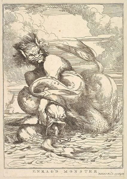 Enrag d Monster (from Fifteen Etchings Dedicated to Sir Joshua Reynolds), December 8