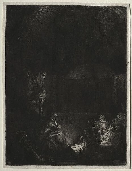 The Entombment, c. 1654. Creator: Rembrandt van Rijn (Dutch, 1606-1669)