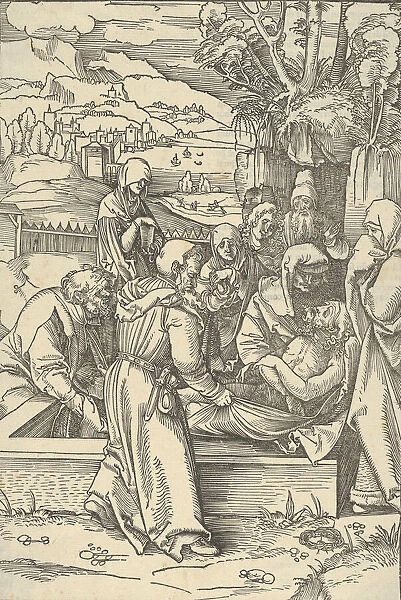 The Entombment, from Speculum passionis domini nostri Ihesu Christi, 1507