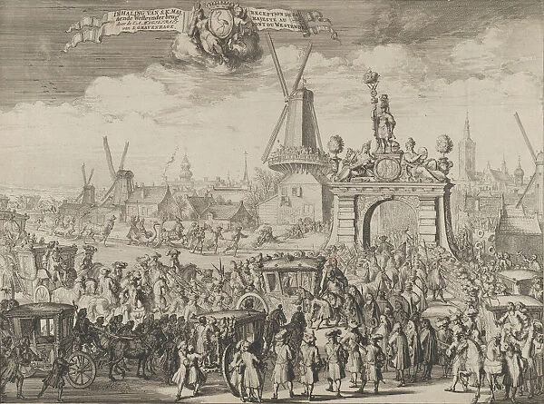 Entrance of William III into The Hague (Inhaling van S. K. Maj