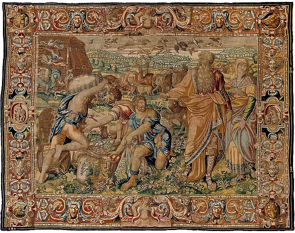 The entry of the animals into Noah's Ark, c.1610. Creator: Eynde, Catherine van den (active 1605-1629)