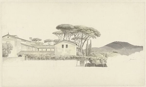 In the Environs of Genzano, c.1809-c.1812. Creator: Josephus Augustus Knip