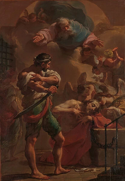 The Execution of Saint John the Baptist, ca. 1770. Creator: Ubaldo Gandolfi