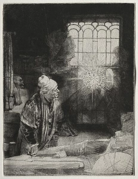 Faust, c. 1652. Creator: Rembrandt van Rijn (Dutch, 1606-1669)