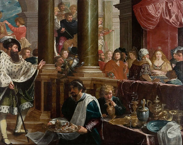 A Feast;A Banquet, 1622. Creator: Isaac Isaacsz