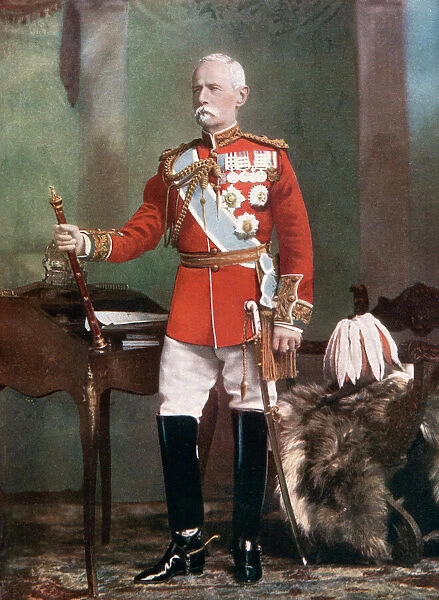 Field Marshal Lord Roberts, Commander in Chief of the forces in South Africa, 1902. Artist: Lafayette