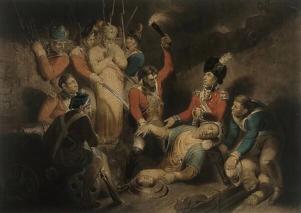 The Finding of the Body of Tippoo Sultan, published 1800. Creator: Samuel William Reynolds