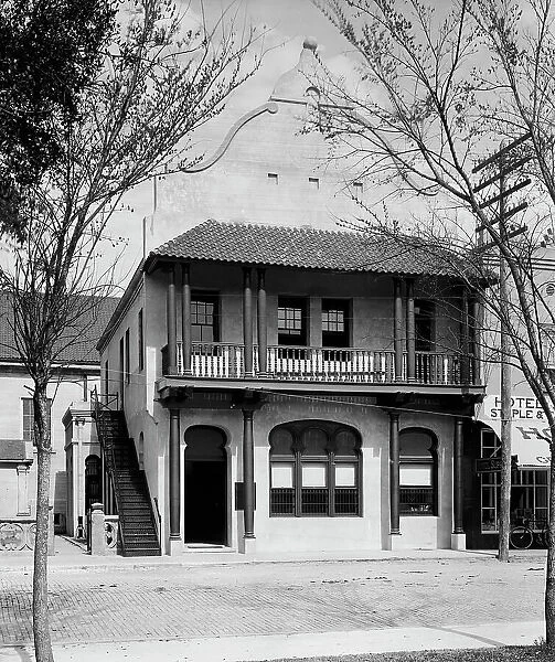 First National Bank, St. Augustine, Fla. between 1900 and 1905. Creator: Unknown