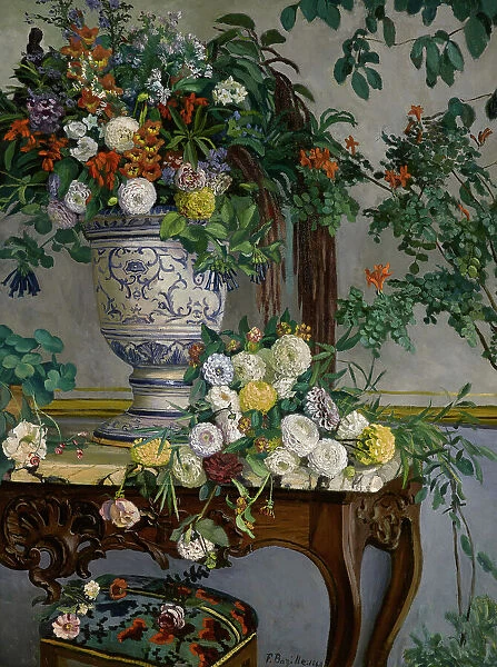 Fleurs, 1868. Creator: Bazille, Frédéric (1841-1870)
