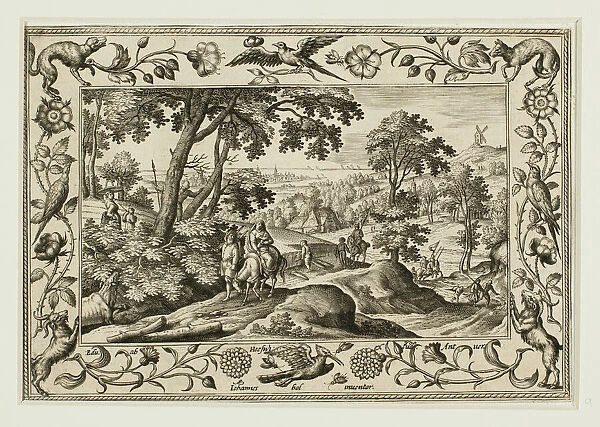 The Flight into Egypt, from Landscapes with Old and New Testament Scenes