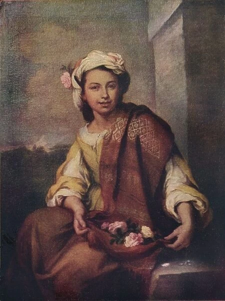 The Flower Girl, 1665-70. Artist: Bartolome Esteban Murillo
