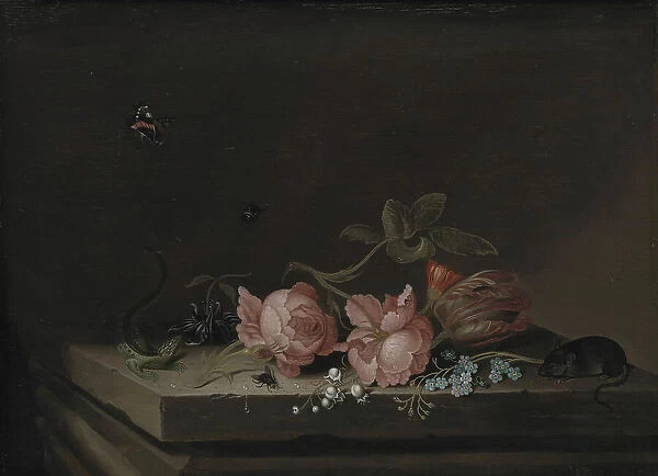 Flowers, 1623-1649. Creator: Jan Baptist van Fornenburgh