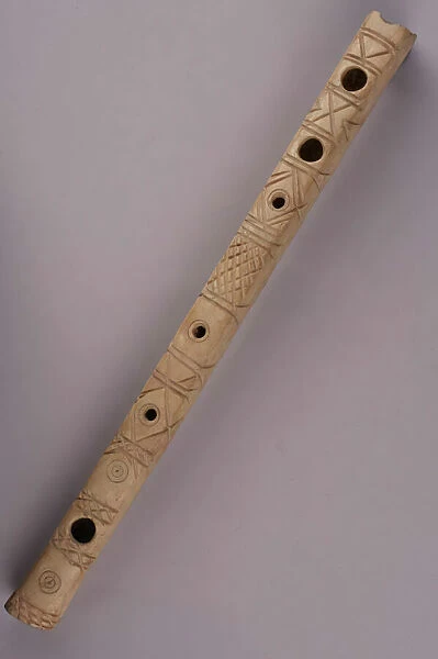 Flute, Iran, 9th century. Creator: Unknown